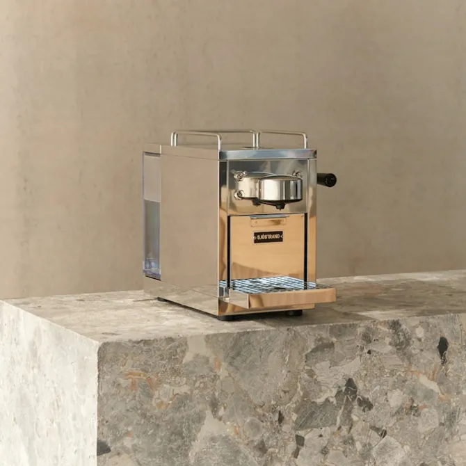 The Original Espresso Kapselmaskin Rustfritt stål