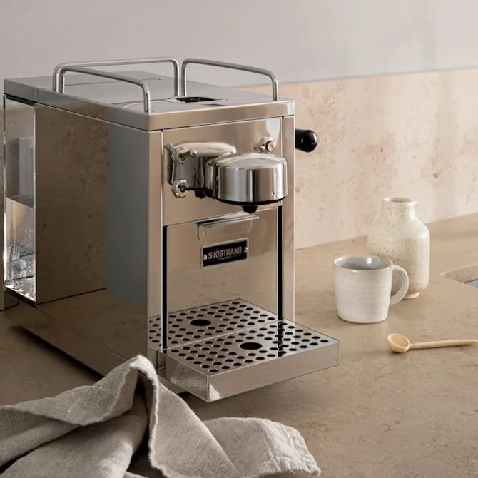 The Original Espresso Kapselmaskin Rustfritt stål