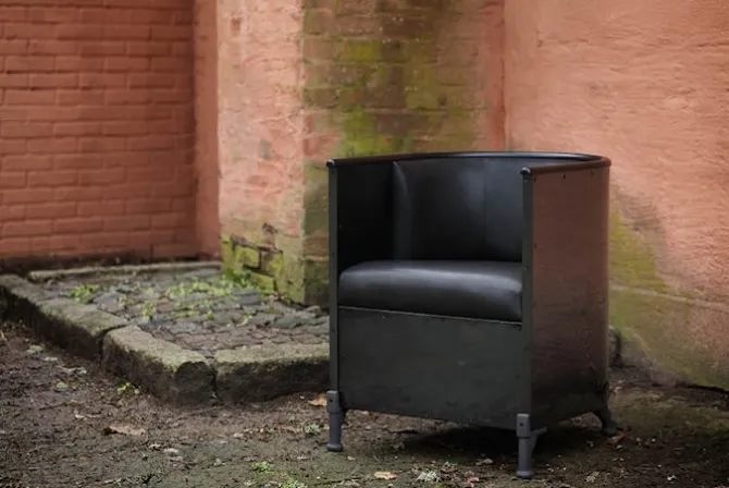 Theselius Noir lenestol