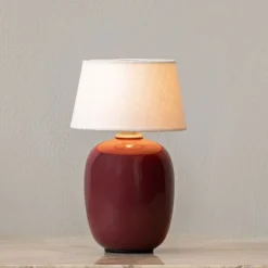 Torso bærbar bordlampe