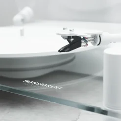 Transparent Turntable - White