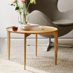 Tray sidebord Ø60 cm