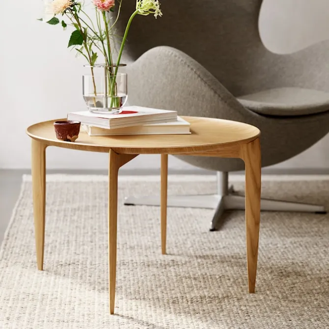Tray sidebord Ø60 cm