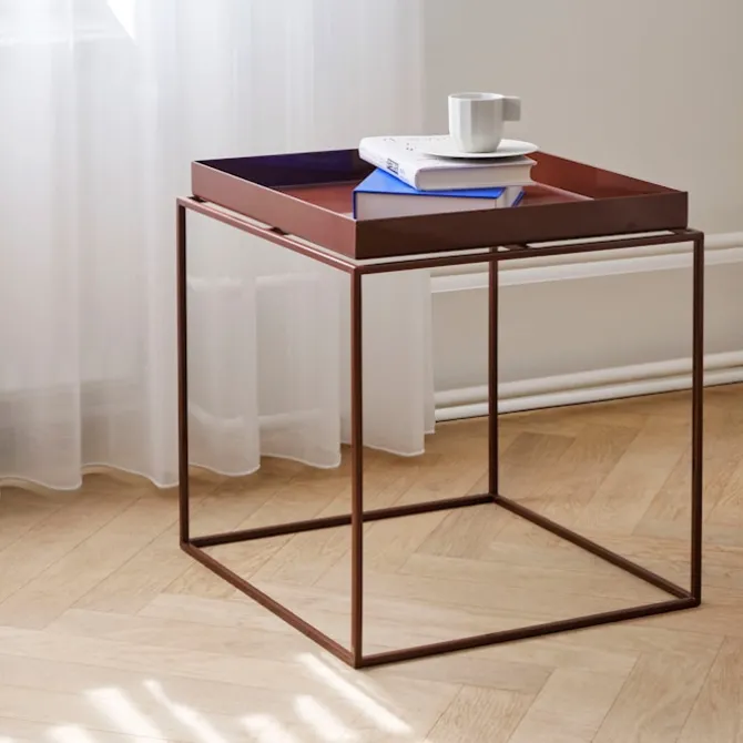Tray sidebord 40 x 40 cm