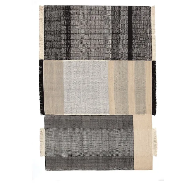 Tres Black Rug