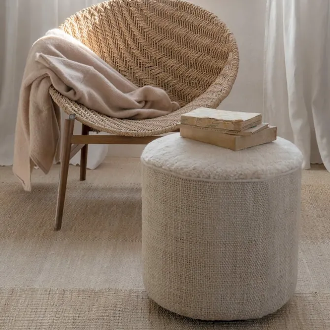 Tres Persian Pouf