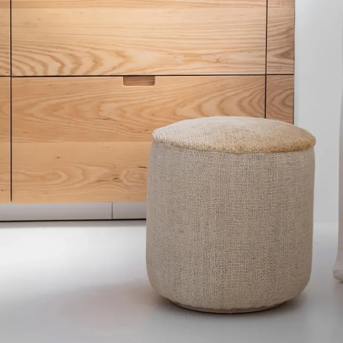 Tres Persian Pouf