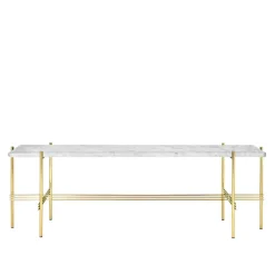 TS konsollbord 1 hylle messing