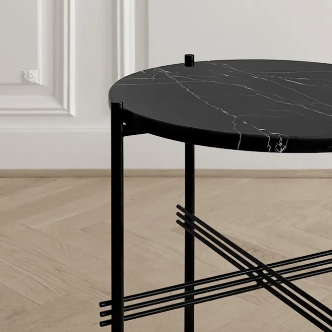 TS salongbord Ø55 cm stål