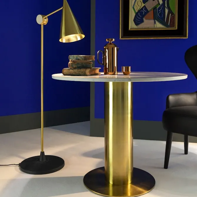 Tube Table - Brass