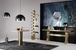 Tube Table - Brass