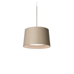 Twiggy Wood Pendant Greige