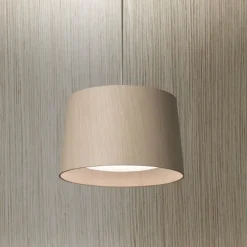 Twiggy Wood Pendant Greige