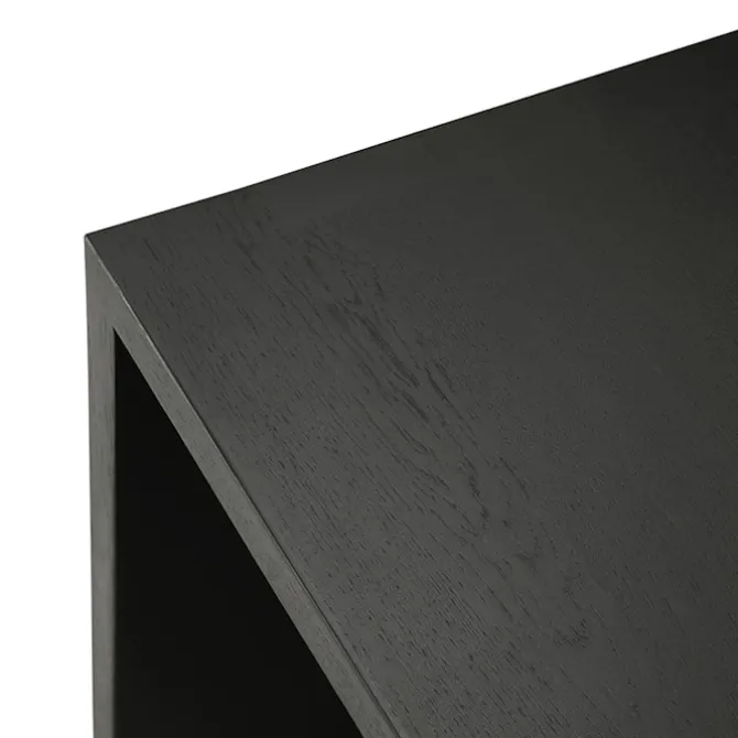 U Desk Black Oak