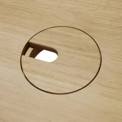 U Desk Oak