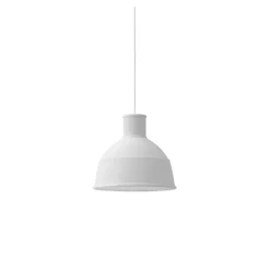 Unfold taklampe transparent hvit