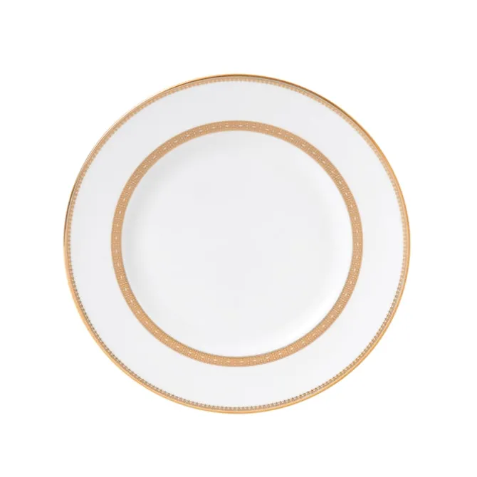 Vera Wang Lace Gold Dinner Plate