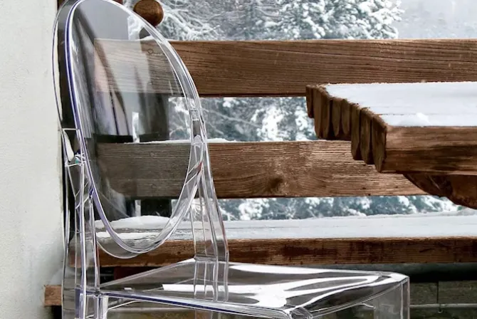Victoria Ghost Chair 4-pakning