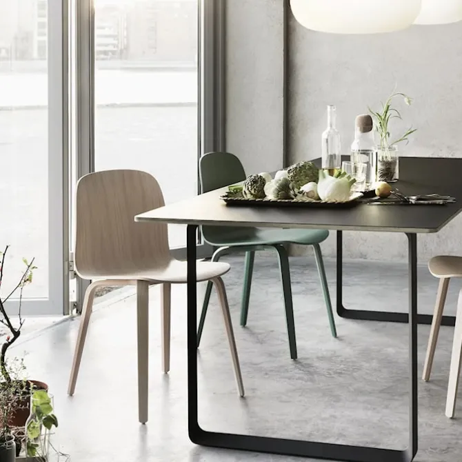 Visu Chair - Wood Base