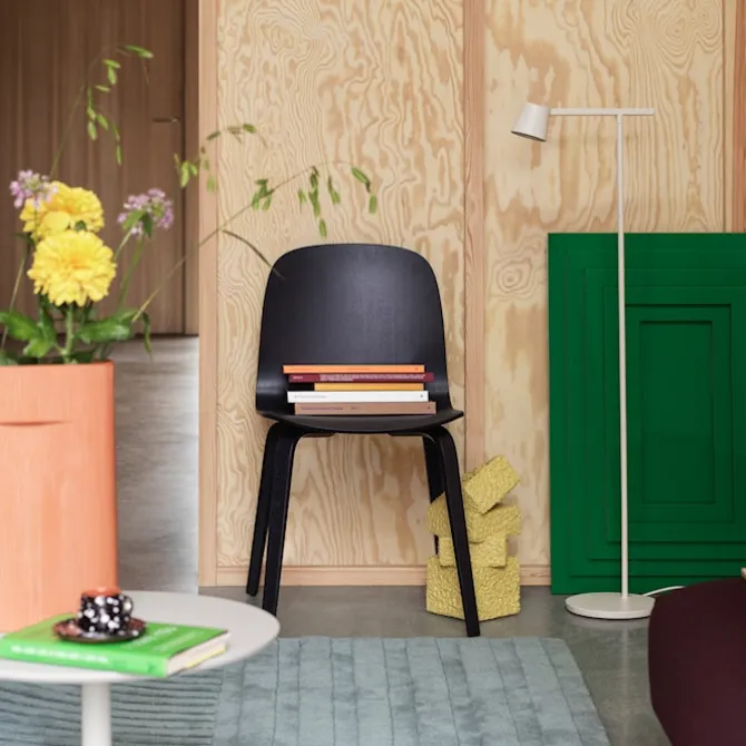 Visu Chair - Wood Base