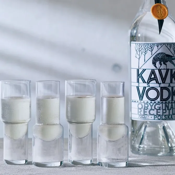 Vodka Shot Glass - Set of 4