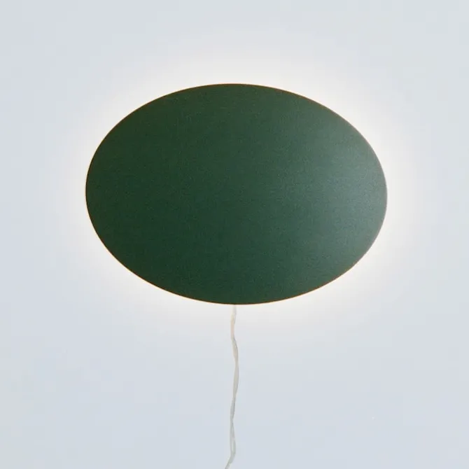 Wall lamp tramonto 05 dark green