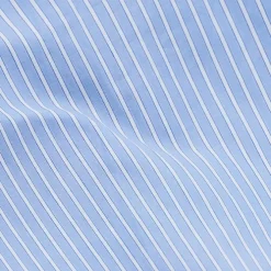 Wall Street Duvet Cover Oxford Stripe Light Blue