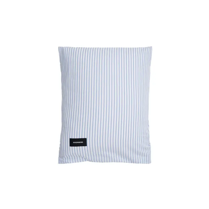 Wall Street Pillow Case Oxford Stripe White