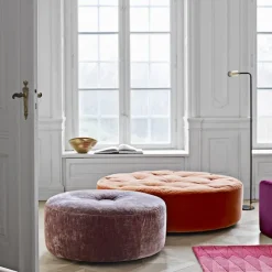 Wheel puff med flere knapper Ø 60 cm