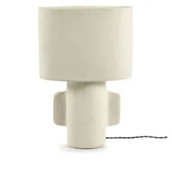 White Earth Table Lamp