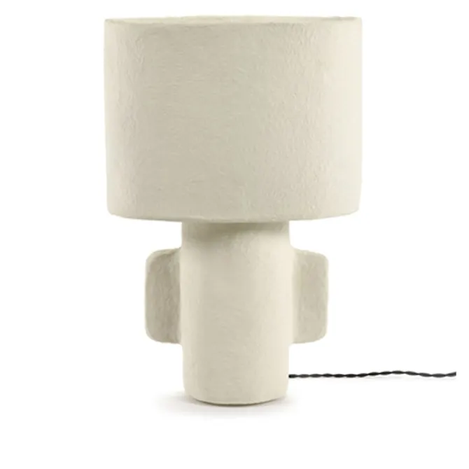 White Earth Table Lamp