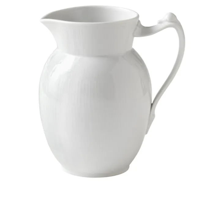 White Fluted Kanne 1,7 L
