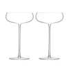 Wine Culture Champagne Saucer - Set of 2