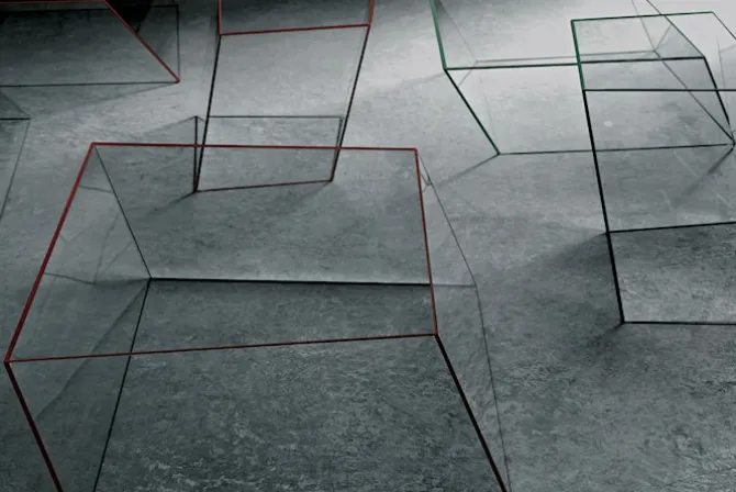 WIR02 Wireframe Coffee Table