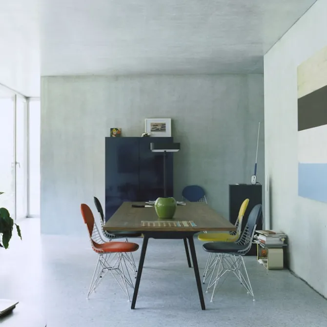 Wire Chair DKR-2 stol Chrome