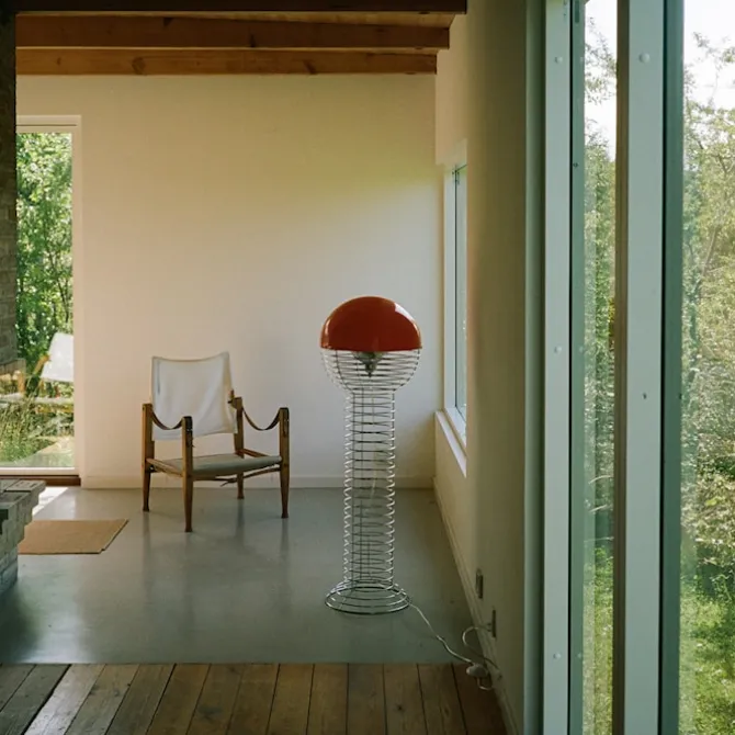 Wire Floor Lamp