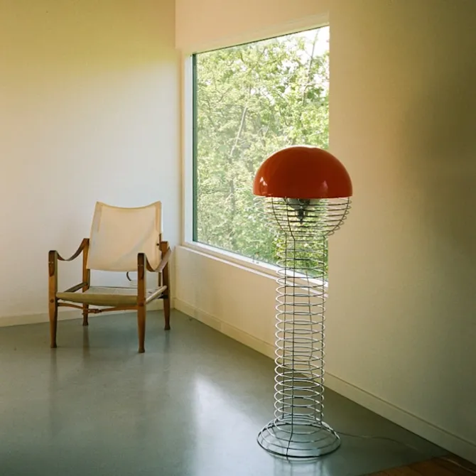 Wire Floor Lamp