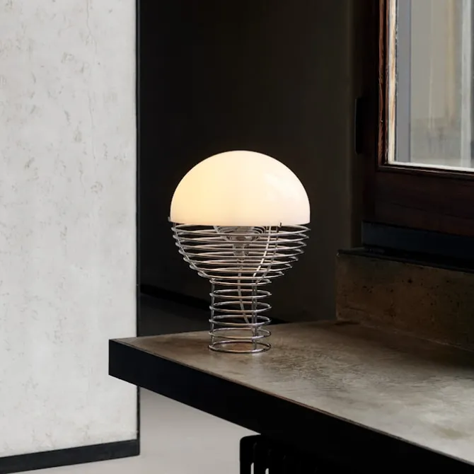 Wire Table Lamp Ø30 cm