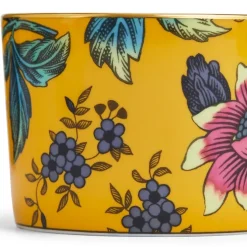 Wonderlust Yellow Tonquin Teacup Saucer