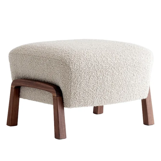Wulff Pouf ATD3 Walnut
