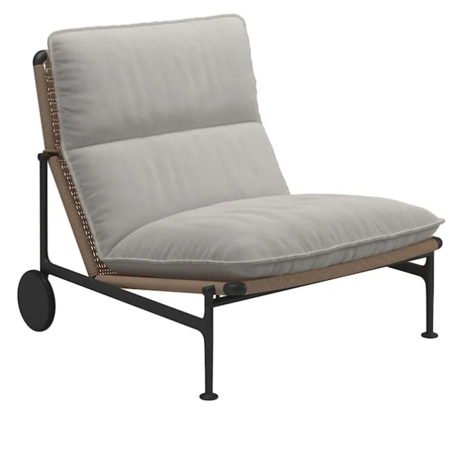 Zenith Lounge Chair - Meteor