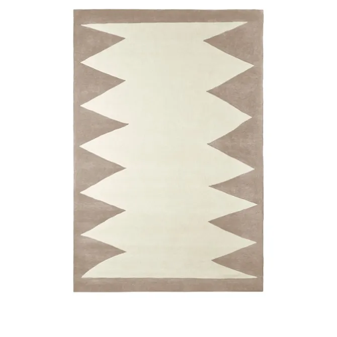 Zig Zag White / Beige